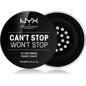 NYX Professional Makeup Can't Stop Won't Stop loser Puder Farbton 01 Light 6 g