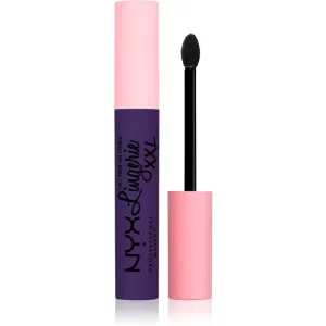 NYX Professional Makeup Halloween Lip Lingerie XXL langanhaltender flüssiger Lippenstift Farbton 32 Lace Me Up 4 ml
