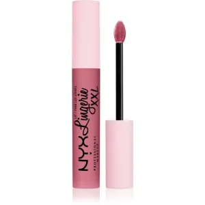 NYX Professional Makeup Lip Lingerie XXL flüssiger Lippenstift mit mattierendem Finish Farbton 12 - Maxx out 4 ml