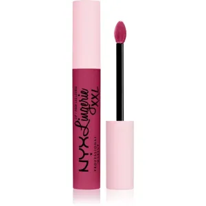 NYX Professional Makeup Lip Lingerie XXL flüssiger Lippenstift mit mattierendem Finish Farbton 18 - Stayin Juicy 4 ml