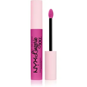 NYX Professional Makeup Lip Lingerie XXL flüssiger Lippenstift mit mattierendem Finish Farbton 20 - Knockout 4 ml