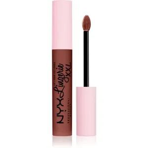 NYX Professional Makeup Lip Lingerie XXL flüssiger Lippenstift mit mattierendem Finish Farbton Low Cut 4 ml