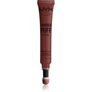 NYX Professional Makeup Powder Puff Lippie Lippenstift mit Polster-Applikator Farbton 01 Cool Intentions 12 ml