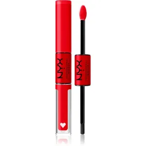NYX Professional Makeup Shine Loud High Shine Lip Color flüssiger Lippenstift mit hohem Glanz Farbton 17 - Rebel In Red 6,5 ml