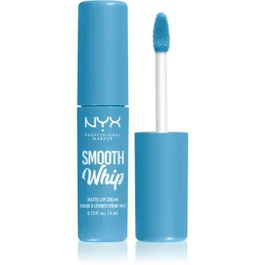 NYX Professional Makeup Smooth Whip Matte Lip Cream seidiger Lippenstift mit glättender Wirkung Farbton 21 Blankie 4 ml