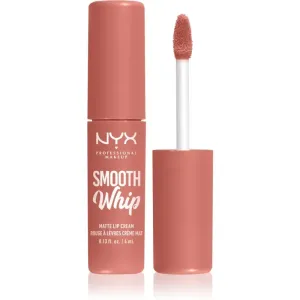 NYX Professional Makeup Smooth Whip Matte Lip Cream seidiger Lippenstift mit glättender Wirkung Farbton 22 Cheeks 4 ml