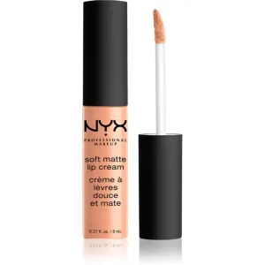 NYX Professional Makeup Soft Matte Lip Cream leichter, matter Flüssig-Lippenstift Farbton 16 Cairo 8 ml