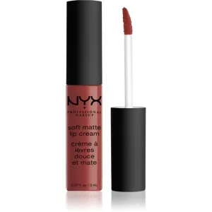 NYX Professional Makeup Soft Matte Lip Cream leichter, matter Flüssig-Lippenstift Farbton 32 Rome 8 ml