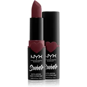 NYX Professional Makeup Suede Matte  Lipstick Mattierender Lippenstift Farbton 06 Lalaland 3.5 g