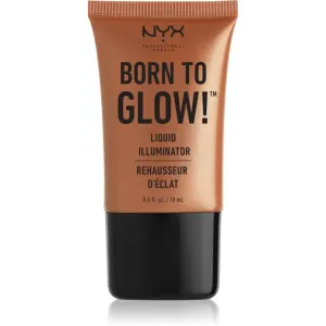 NYX Professional Makeup Born To Glow flüssiger Aufheller Farbton 04 Sun Goddess 18 ml