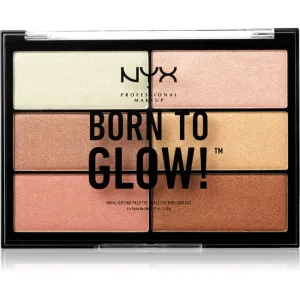 NYX Professional Makeup Born To Glow Highlighter-Palette Farbton 01 6x4,8 g