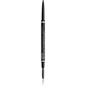 NYX Professional Makeup Micro Brow Pencil Augenbrauenstift Farbton 08 Black 0.09 g