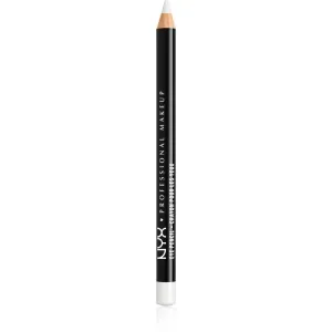 NYX Professional Makeup Eye and Eyebrow Pencil Präziser Eyeliner Farbton 906 White 1.2 g