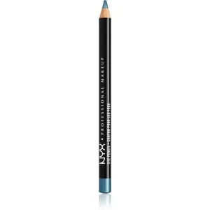 NYX Professional Makeup Eye and Eyebrow Pencil Präziser Eyeliner Farbton 910 Satin Blue 1.2 g