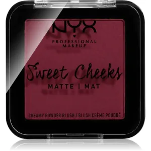 NYX Professional Makeup Sweet Cheeks Blush Matte Puder-Rouge Farbton RED RIOT 5 g
