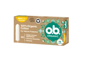 o.b. Organic Normal Tampons 16 St