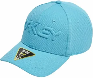 Oakley 6 Panel Stretch Hat Embossed Bright Blue/Blackout L/XL Kappe