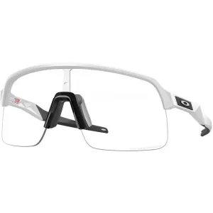 Oakley Sutro Lite 94634639 White/Clear Photochromic Fahrradbrille