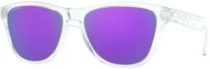 Oakley Frogskins XS 90061453 Polished Clear/Prizm Violet Lifestyle Brillen