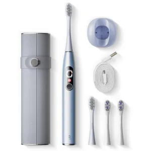 Oclean X Pro Digital Zahnbürste mit Schalltechnologie Silver(+ Ersatzbürstenköpfe)
