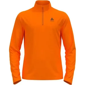 Odlo MID LAYER 1/2 ZIP BERRA Herren Sweatshirt, orange, größe S