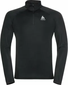 Odlo Men's ESSENTIAL Half-Zip Running Mid Layer Black S Laufsweatshirt