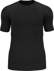 Odlo CREW NECK S/S ACTIVESPINE Herren Laufshirt, schwarz, größe XL