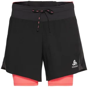 Odlo Axalp Trail 2 in 1 Shorts Black/Siesta S