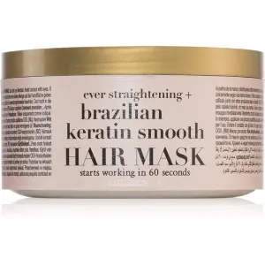 OGX Brazilian Keratin Smooth glättende Maske mit Keratin 300 ml