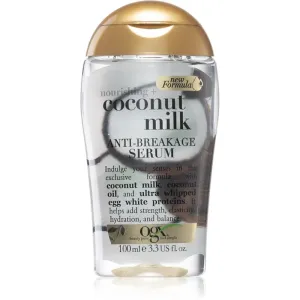 OGX Coconut Milk stärkendes Serum für geschwächtes Haar 100 ml