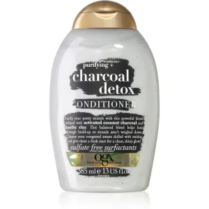 OGX Charcoal Detox reinigender Conditioner für geschwächtes Haar 385 ml