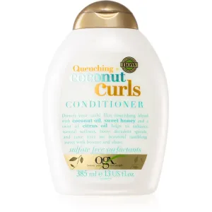 OGX Coconut Curls Conditioner für welliges und lockiges Haar 385 ml