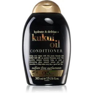 OGX Kukuí Oil feuchtigkeitsspendender Conditioner gegen strapaziertes Haar 385 ml
