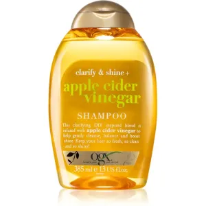 OGX Apple Cider Vinegar das Reinigungsshampoo für glänzendes und geschmeidiges Haar 385 ml