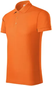 Bequemes Poloshirt für Herren, orange, M