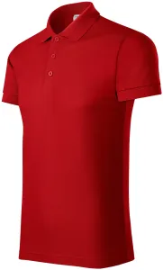 Bequemes Poloshirt für Herren, rot, 2XL