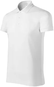 Bequemes Poloshirt für Herren, weiß, 2XL #378566