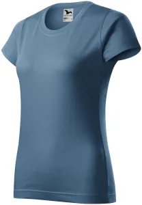 Damen einfaches T-Shirt, denim, XS #374116