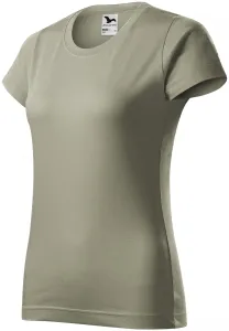 Damen einfaches T-Shirt, helles Khaki, 2XL #374091