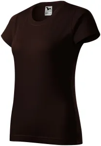 Damen einfaches T-Shirt, Kaffee, 2XL #374133