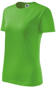 Damen klassisches T-Shirt, Apfelgrün, XL