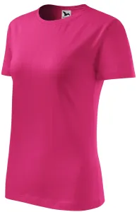 Damen klassisches T-Shirt, lila, XL