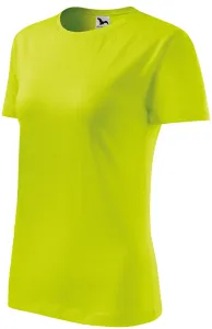 Damen klassisches T-Shirt, lindgrün, 2XL
