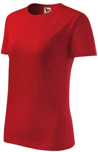 Damen klassisches T-Shirt, rot, XS #702534