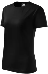 Damen klassisches T-Shirt, schwarz, XL
