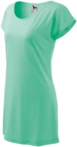 Damen langes T-Shirt/Kleid, Minze, XL #704581