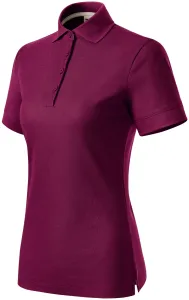 Damen-Poloshirt aus Bio-Baumwolle, fuchsie, S
