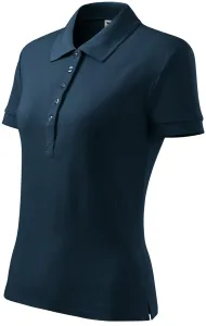 Damen Poloshirt, dunkelblau, XL