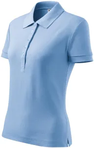 Damen Poloshirt, Himmelblau, 2XL #377406