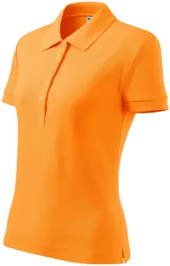 Damen Poloshirt, Mandarine, L